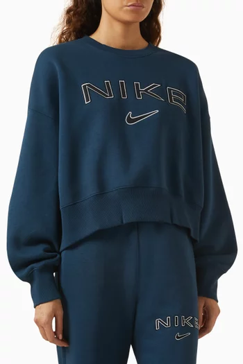 Oversized Phoenix Sweatshirt in Fleece