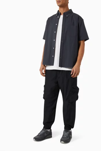 Button-down Shirt in Seersucker
