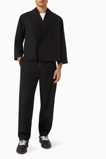 Cargo Sweatpants in Virgin Wool