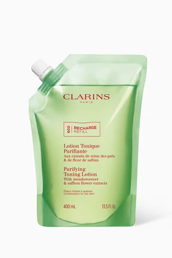 عبوة إعادة ملء تونر لتنقية البشرة، 400 ملل