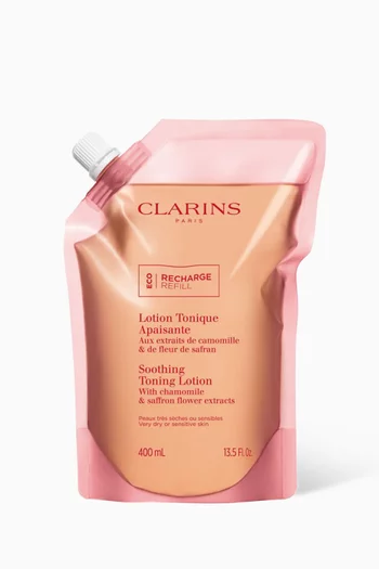 عبوة إعادة ملء تونر لتهدئة البشرة، 400 ملل