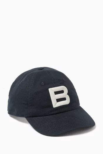 Logo Embroidered Cap in Cotton