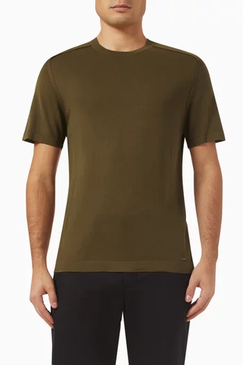Kellyn Crew Neck T-shirt in Cotton