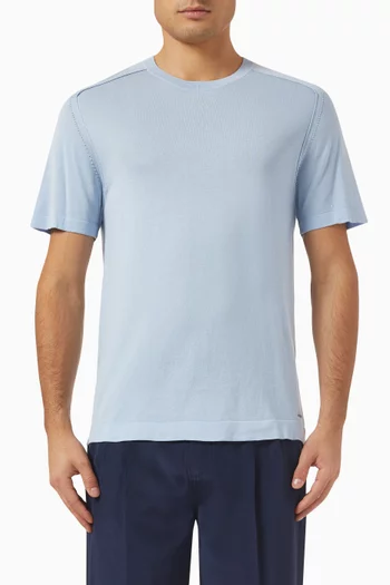 Kellyn Crew Neck T-shirt in Cotton