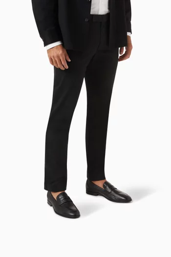 Windsor Loafers in Grained Leather