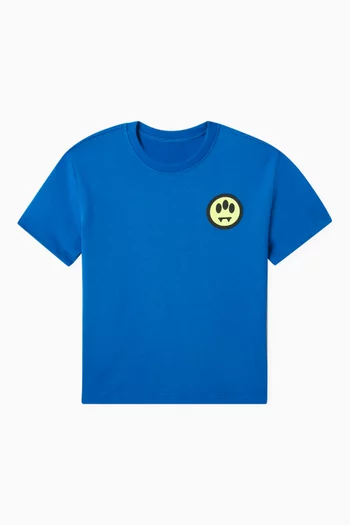 Logo-print Crew Neck T-shirt in Jersey
