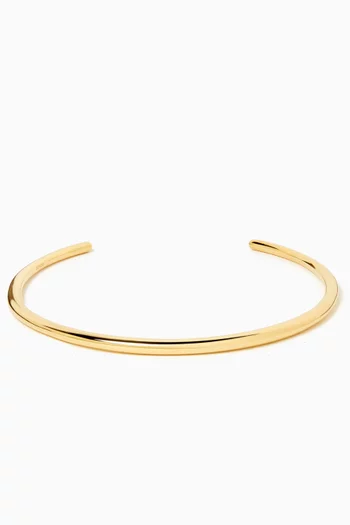 The Elisa Necklace in 18kt Gold-plated Brass