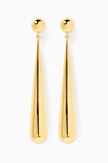 The Louise Earrings in 18kt Gold-plated Sterling Silver