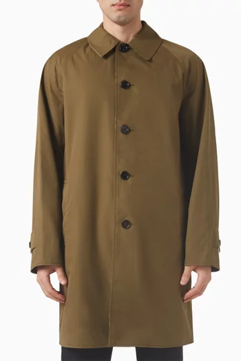 Reversible Car Coat in Cotton
