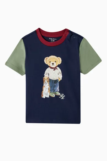 Bear T-shirt in Cotton