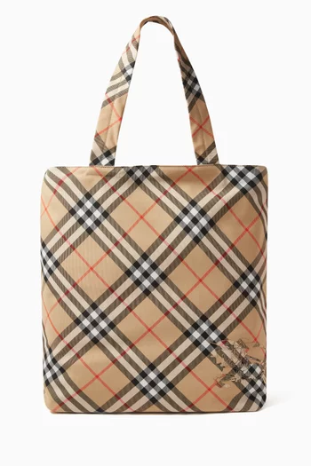 ML Classics Tote Bag in Check Fabric