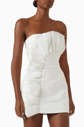 Telma Ruffle Micro Mini Dress