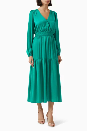 Emma V-neck Midi Dress