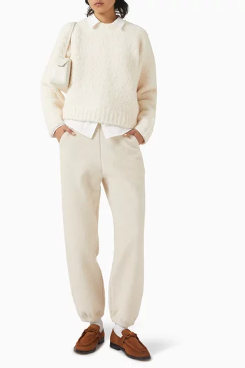 Bouclé Sweatpants in Knit