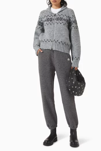 Bouclé Sweatpants in Knit