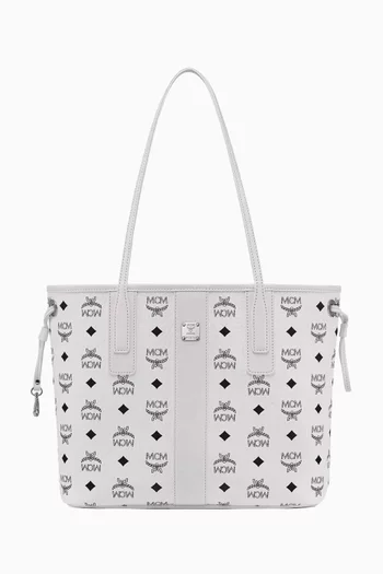 Buy MCM Color Small Liz Reversible Shopper Tote Bag in Visetos Canvas For Women Online Ounass Oman