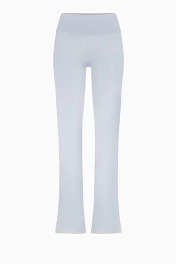 Cotton Jersey Foldover Pants