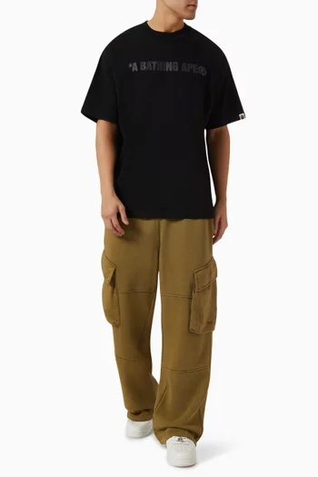 Oversized-fit Cargo Sweatpants