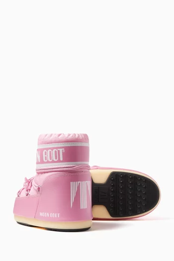 Icon Low Boots in Nylon