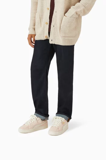 سنيكرز سويد اكس ال برباط حبل شمواه بارز