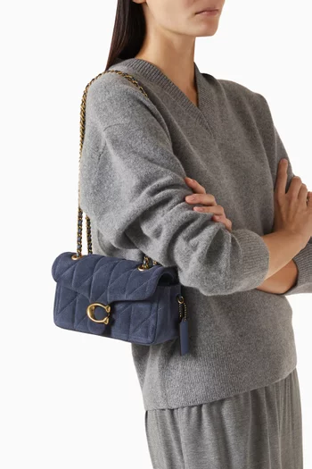 حقيبة كتف تابي 20 بتصميم مبطن شمواه