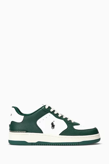 Masters Court Sneakers in Grained Leather
