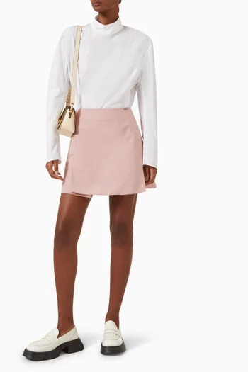 Mockneck Top in Cotton