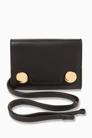 Logo Wallet in Leather