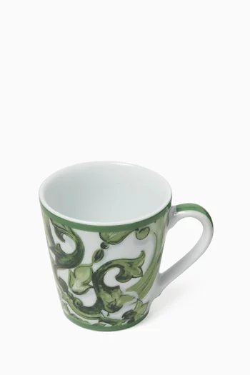 Maiolica Verde Porcelain Mug