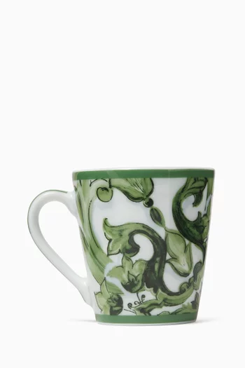 Maiolica Verde Porcelain Mug
