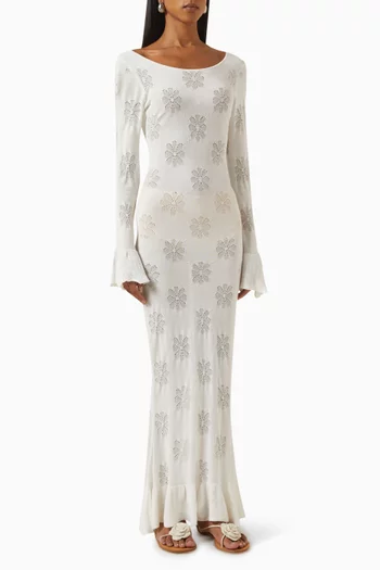 Rafaella Maxi Dress in Cotton Blend