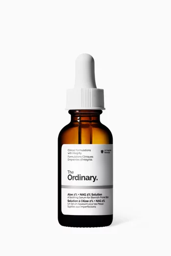 Aloe 2% + NAG 2% Solution Serum, 30ml