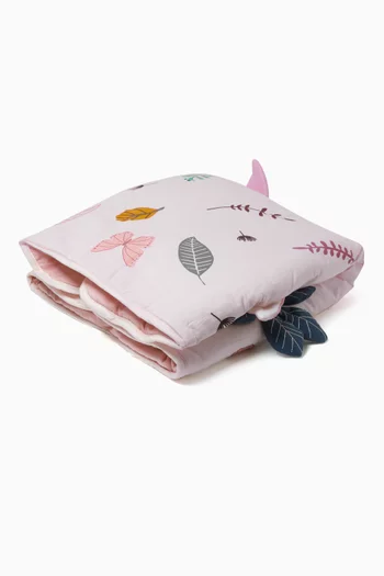 Pressed Leaves Activity Playmat in Organic Cotton