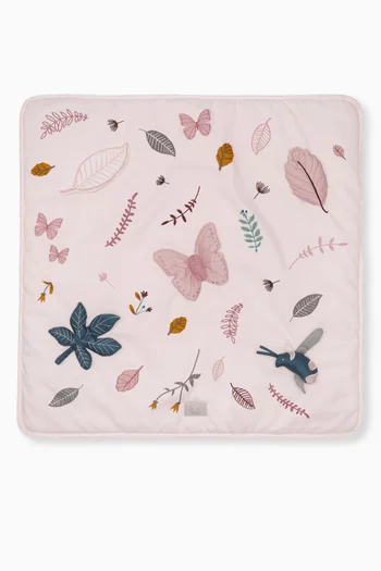 Pressed Leaves Activity Playmat in Organic Cotton