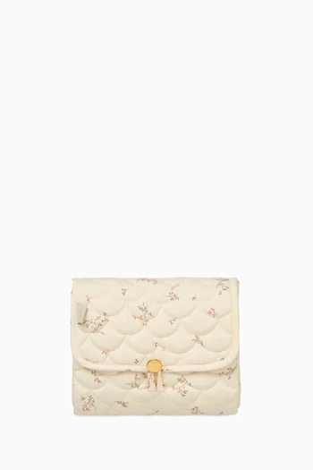 Quilted Changing Mat in Organic Cotton