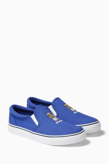 Keaton Bear Sneakers in Textile