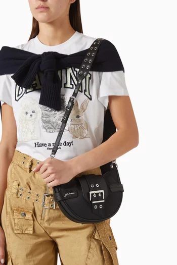 Small Bucky Shoulder Bag in Recycled Nylon
