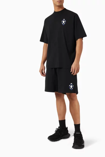 Bandana Cross-over T-shirt in Cotton