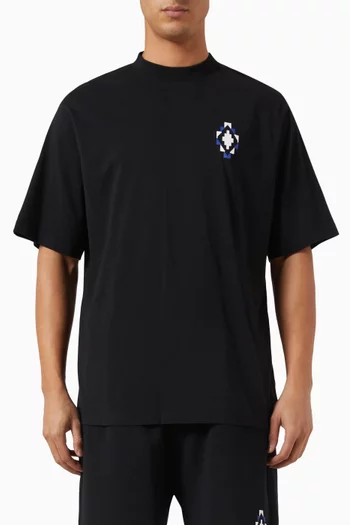 Bandana Cross-over T-shirt in Cotton