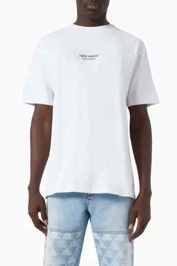 Que Onda T-shirt in Cotton