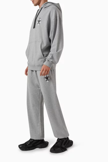 Bandana Cross Sweatpants in Cotton
