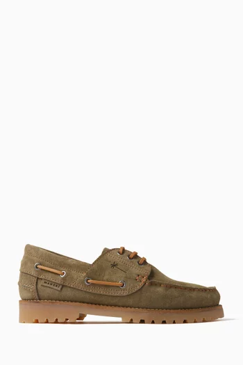 Boat Shoes in Suede
