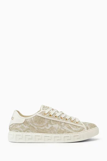 Barocco Lace-up Sneakers