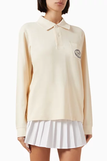 Riding Club Polo in Cotton Piqué
