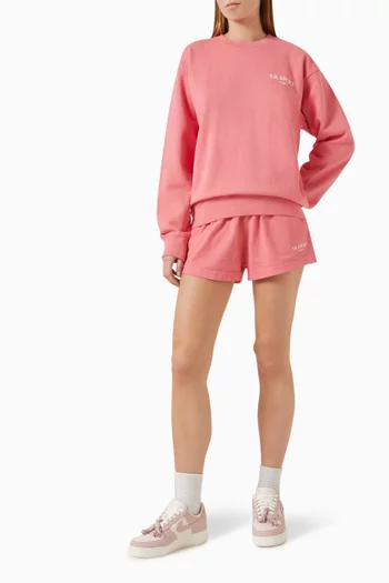 Wimbledon Crewneck Sweatshirt in Cotton