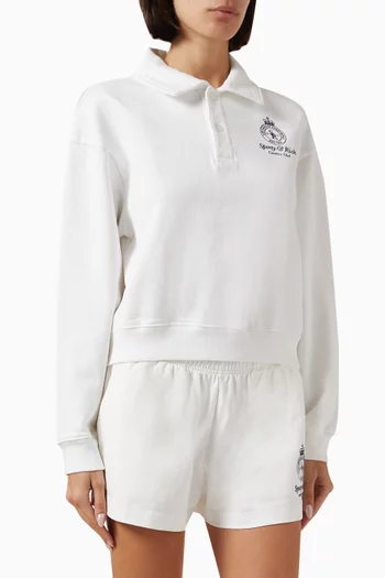 Crown Country Crop Polo in Cotton