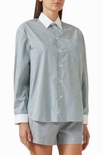 SRC Oversized Shirt in Cotton-poplin