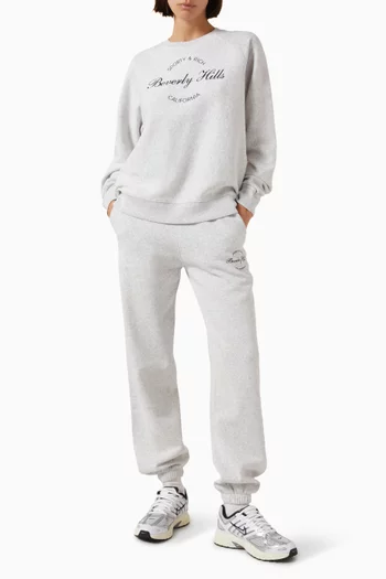 Beverly Script Sweatshirt in Cotton Blend