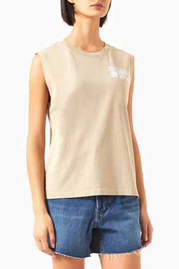Finish Line Muscle T-shirt in Cotton