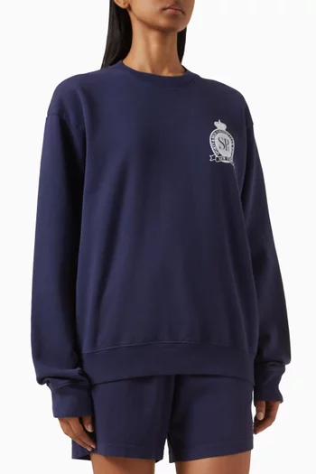 Royal Club Sweatshirt in Cotton